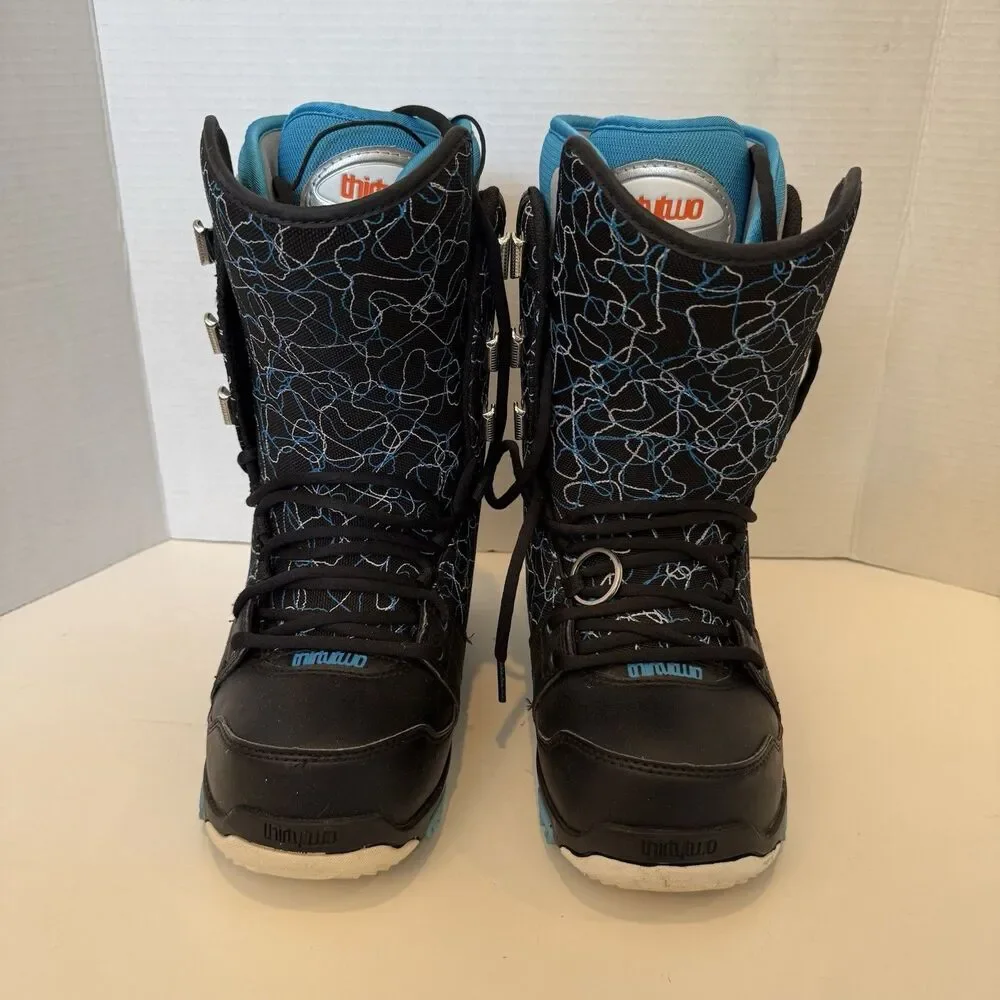 ThirtyTwo Prion SMU Women’s Snowboard Boots US 8 EU 38.5 Black Blue w/ Box
